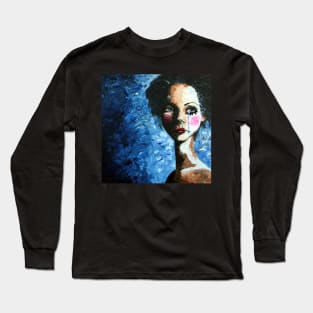 Clown Triste - Sad Clown Girl Long Sleeve T-Shirt